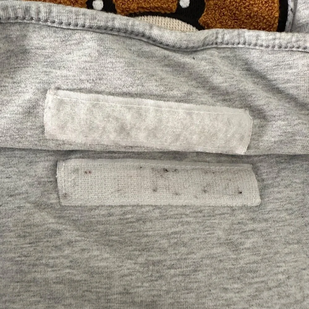 Moschino Baby Teddy Bear Motif Diaper Bag Front Flat Cotton Blend O/S
